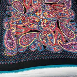 NWOT Express Vibrant Multicolor Paisley Patterned Scarf